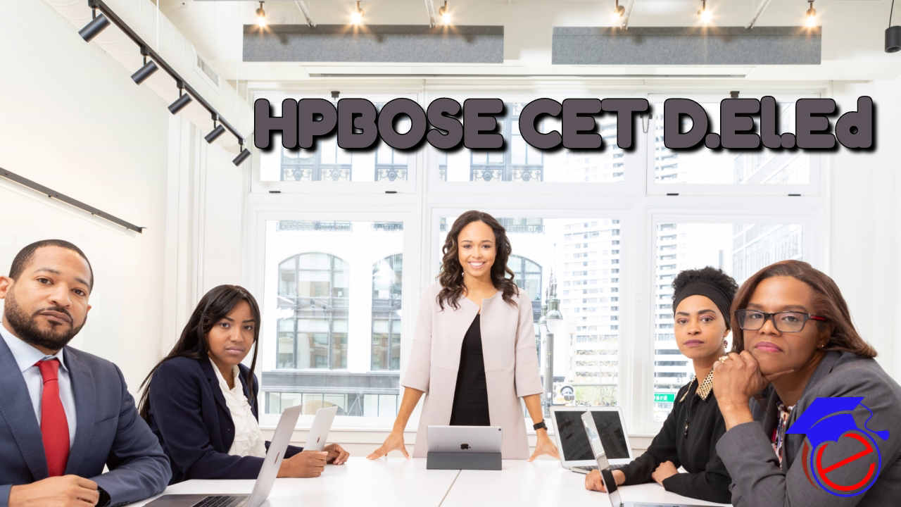 HPBOSE CET D.El.Ed 2024