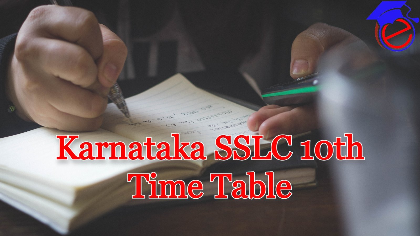 Karnataka SSLC 10th Time Table